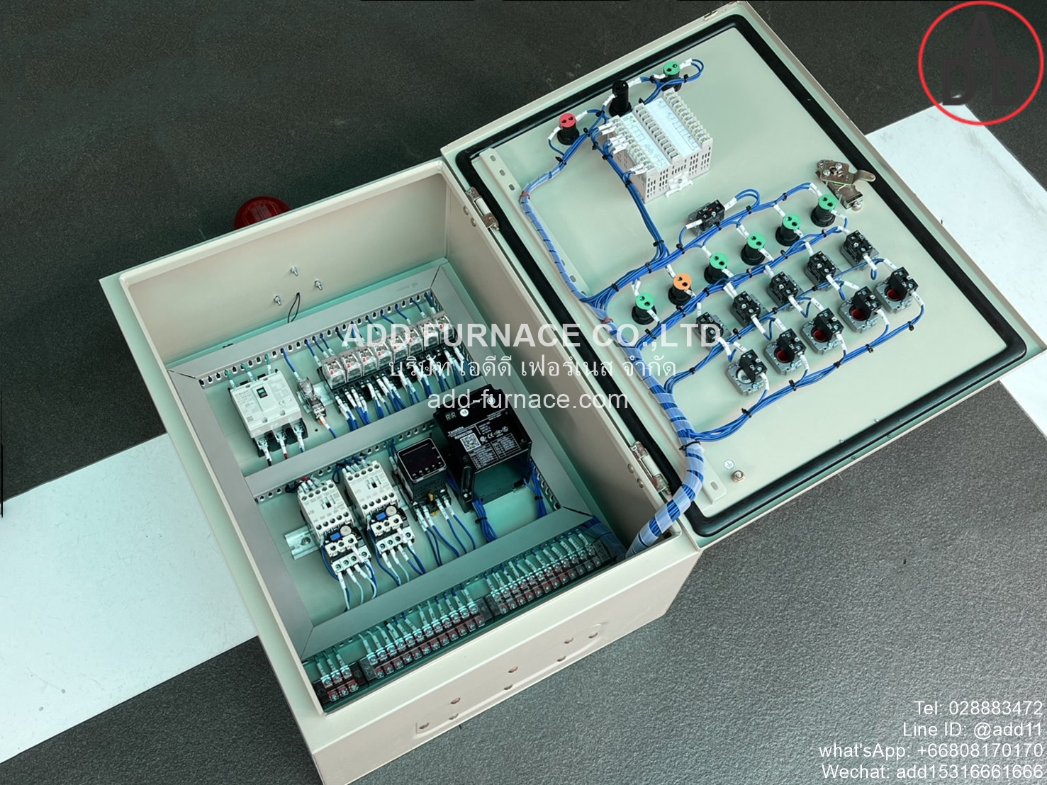 Gas Burner RAH80 Temperature Control Box Separate Out Burner Controller
 (16)
